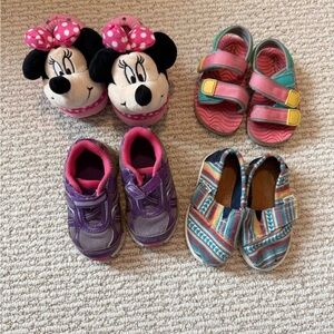 Toddler girl size 5 shoe bundle